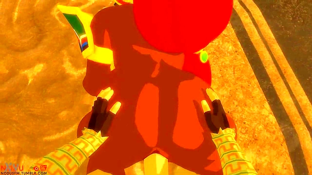 Link & Urbosa Engage in Erotic 3D Anime Action With Monster Elements