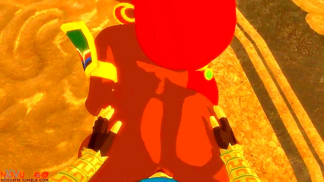 Link & Urbosa Engage in Erotic 3D Anime Action With Monster Elements