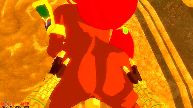 Link & Urbosa Engage in Erotic 3D Anime Action With Monster Elements