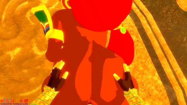 Link & Urbosa Engage in Erotic 3D Anime Action With Monster Elements