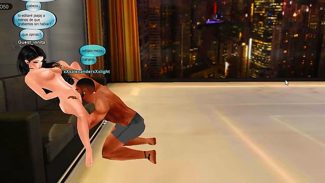 Sexy IMVU Anime Chick Gets Fucked By Alexander Light In His House