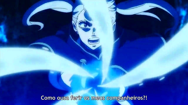 Hot Black Clover Anime Scene – Busty Witch Rides Dick Until He Blows Inside Her