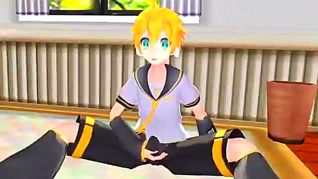 Naked 3D Hentai Babe Strips Teasingly Before Solo Masturbation Session