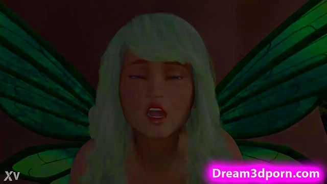 Fairy Rides Huge Dick In Mesmerizing Hentai Fantasy Scene
