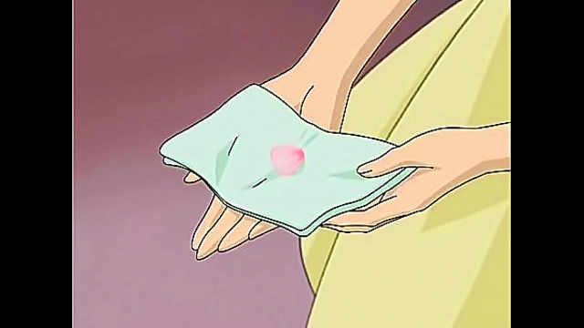 Yuri Anime Couple Engages in Sweet Lesbian Passion