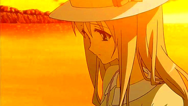 Yuri Anime Couple Engages in Sweet Lesbian Passion