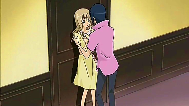 Yuri Anime Couple Engages in Sweet Lesbian Passion