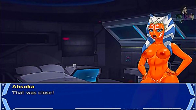 Sexy Sith Slave Teases With Tits & Ass Before Deepthroat Orgasm