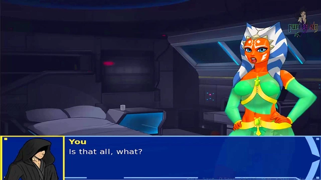 Sexy Sith Slave Teases With Tits & Ass Before Deepthroat Orgasm