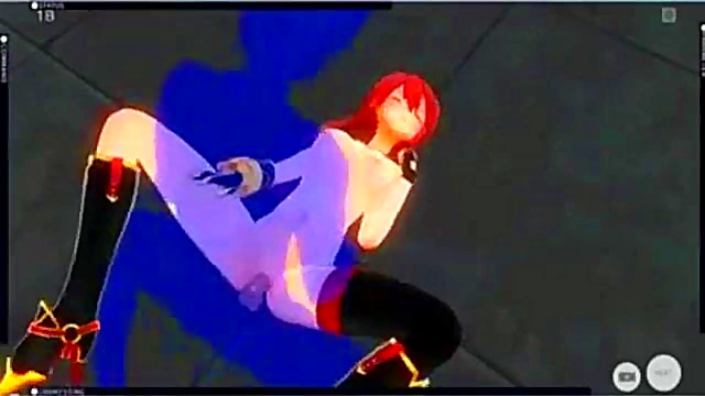 Horny MMD Teen Gets Fucked Hard In Juicy Hentai Action