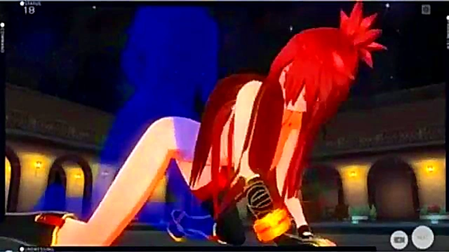 Horny MMD Teen Gets Fucked Hard In Juicy Hentai Action