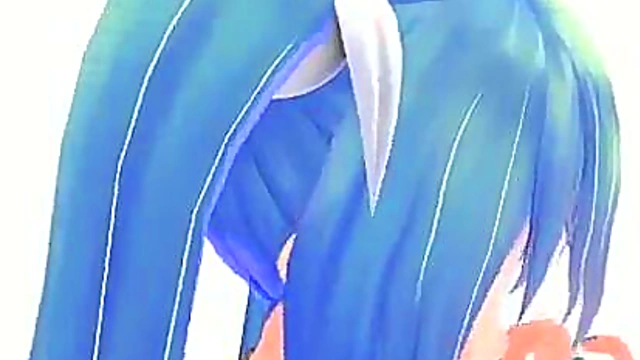 Hatsune Miku Gets Covered in Cumshots in Just 60 Seconds!