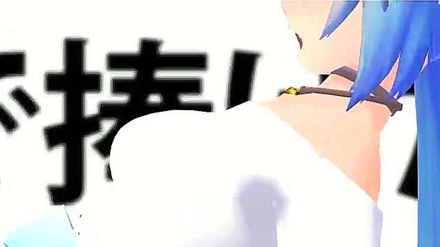 Hatsune Miku Gets Covered in Cumshots in Just 60 Seconds!