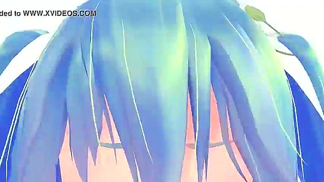 Hatsune Miku Gets Covered in Cumshots in Just 60 Seconds!