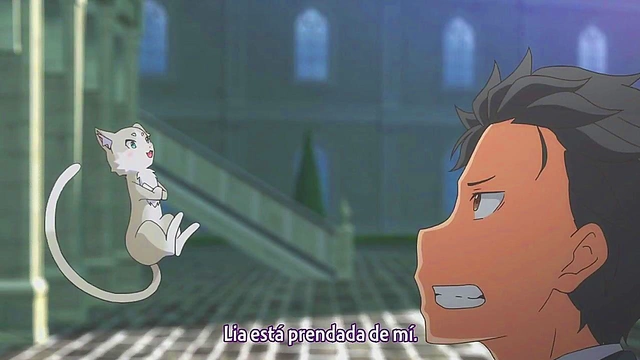 Hentai Anime Re –Zero - Rem & Emilia Tan Take Turns Pleasing You With Subtitles