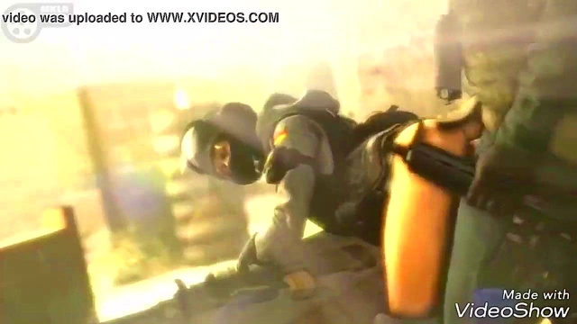 Rainbow Six Siege Hentai – Cartoon Couple Enjoy Hot Sex Session