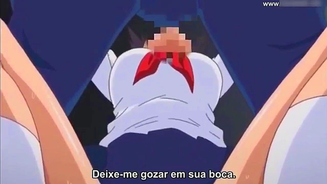 Sexy Anime Teen Gets Facial After Intense School-Girl Blowjob Session