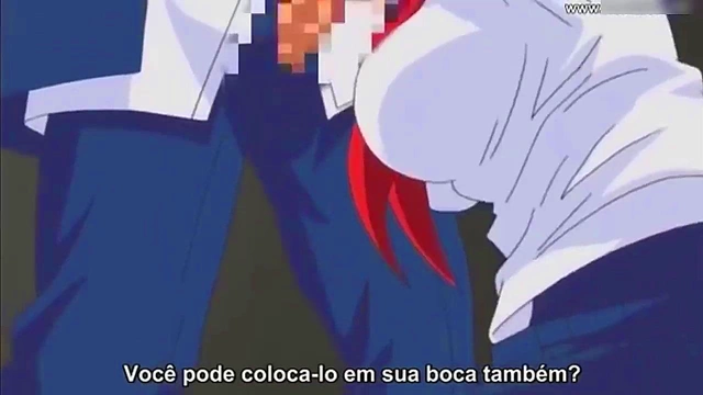 Sexy Anime Teen Gets Facial After Intense School-Girl Blowjob Session