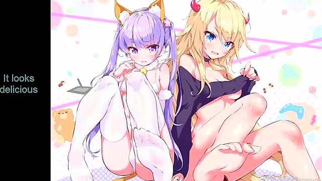 Horny Anime Babe Guides Your Dick With Her Sexy Feet For Joi Fun
