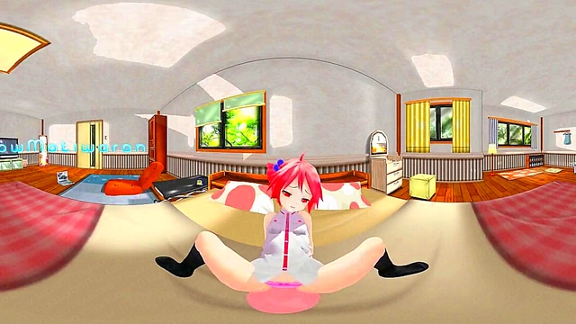 Immerse in VR – Kasane Teto's Dildo Adventure in Ultra-realistic 3D Hentai Fantasy