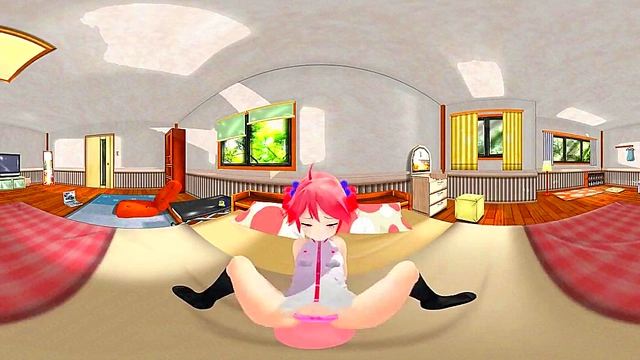 Immerse in VR – Kasane Teto's Dildo Adventure in Ultra-realistic 3D Hentai Fantasy