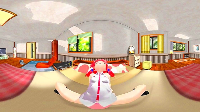 Immerse in VR – Kasane Teto's Dildo Adventure in Ultra-realistic 3D Hentai Fantasy