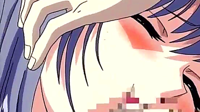 Teen Anime Chick Tied Up and Fucked by Two Horny Old Men