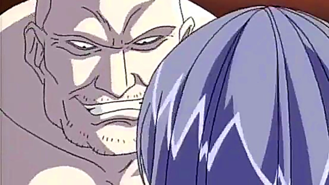 Teen Anime Chick Tied Up and Fucked by Two Horny Old Men