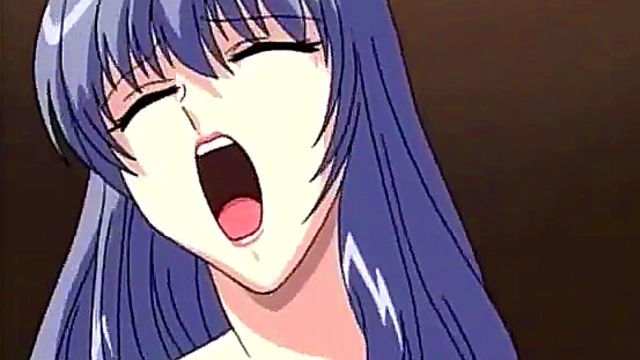 Teen Anime Chick Tied Up and Fucked by Two Horny Old Men