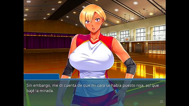 Horny Brunette Volleyball Club Member Seduces You In Anime Episode 1