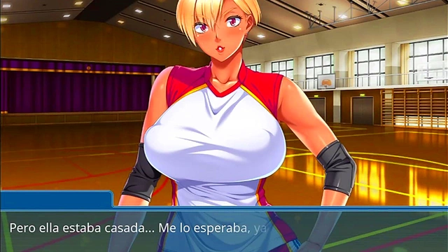 Horny Brunette Volleyball Club Member Seduces You In Anime Episode 1