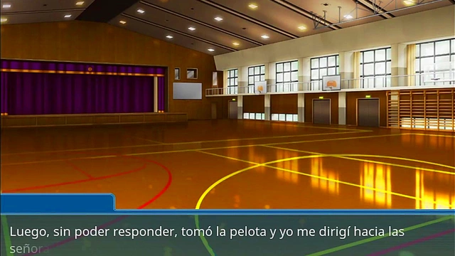 Horny Brunette Volleyball Club Member Seduces You In Anime Episode 1