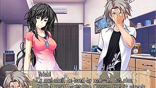 Sexy Teen Anime Girl Performs TittyFuck & Kissing For Hot Nakadashi climax