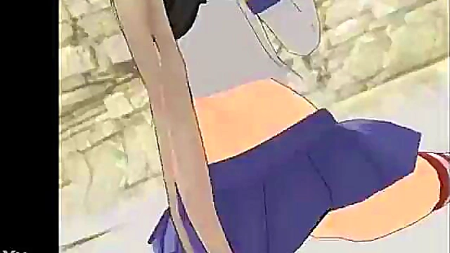 Naked Shimakaze Anime Chick Seduces With Sexy Moves