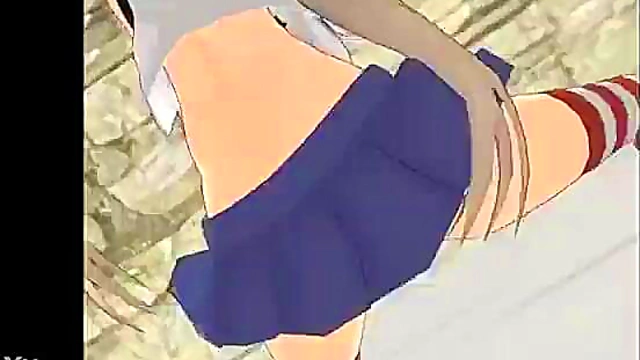 Naked Shimakaze Anime Chick Seduces With Sexy Moves