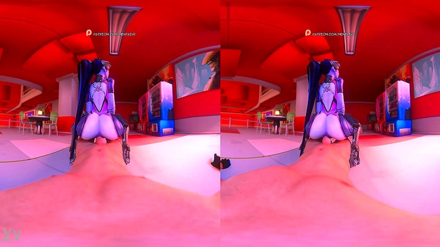 Widowmaker VR Hentai Grinds Her Pussy & Ass In intoxicating Overwatch Fantasy