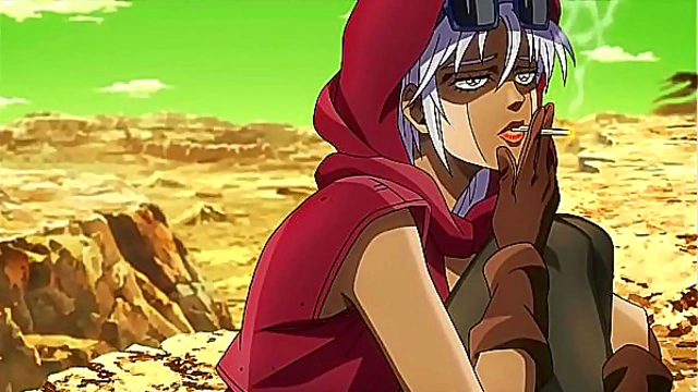 Jojo's Bizarre Adventure – Anime Couple Gets Wild in Sinful Uncensored Action