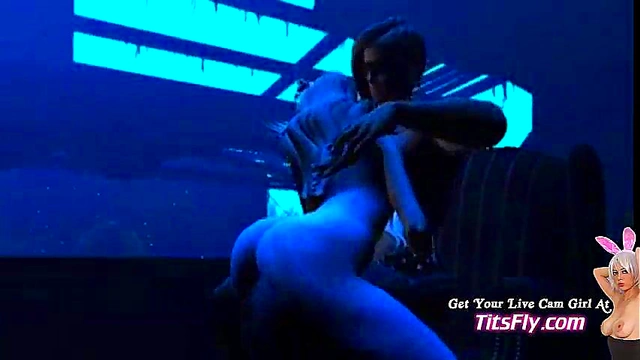 3D Hentai Anime Sex – Hot Couple Engages in Intense XXX Action