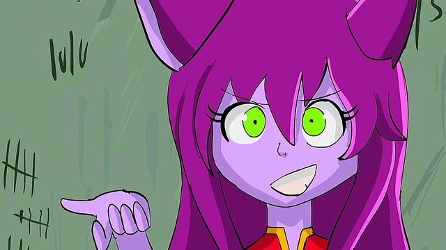 Horny Yordle Sisters Take Turns in the Glory Hole for Anal Fun &Cumshots