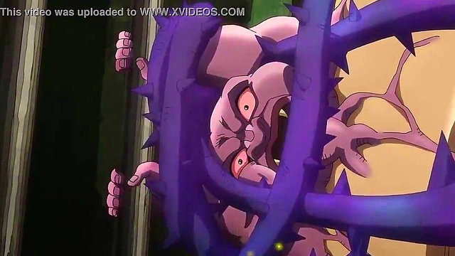 Jojo's Bizarre Adventure – Anime Couple Engages in Uncensored Passionate Encounter