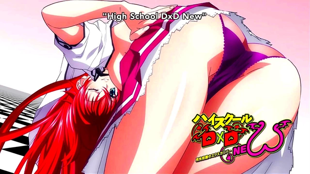 Sexy Irina Ravel Masturbates in High-Quality Hentai DxD Anime Scene