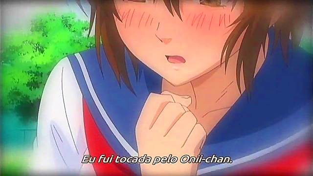 Big-Breasted Sister Tempts Brother In Heartwarming Hentai Romance