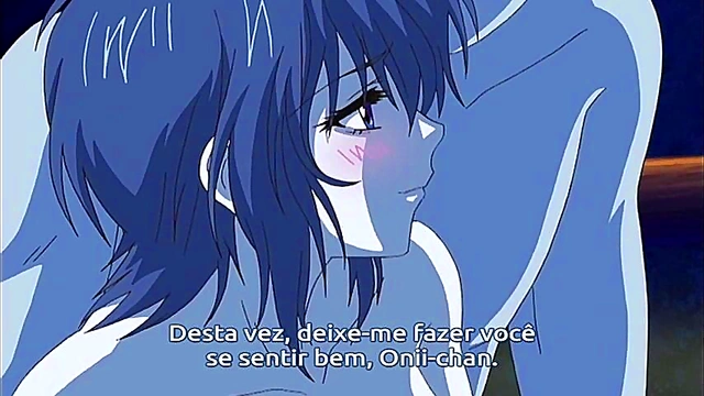 Big-Breasted Sister Tempts Brother In Heartwarming Hentai Romance