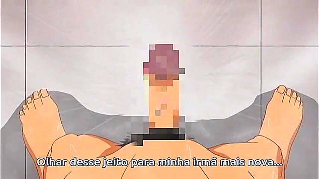 Big-Breasted Sister Tempts Brother In Heartwarming Hentai Romance