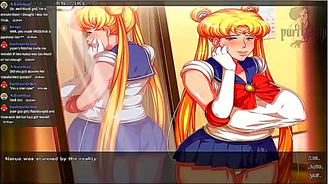 Hot Sailor Moon Sluts Get Wild in Anime Adventure With Venus & Mars