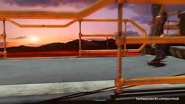 Big Tits Anime Babe Fucks Hardcore Sex Machine For Intense Orgasm