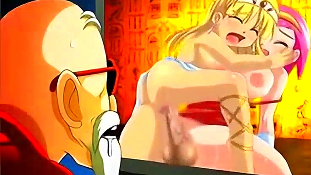 Dragon Ball Hentai Couple Engage in Steamy Porn Session