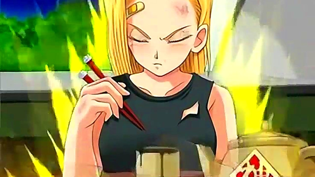 Dragon Ball Hentai Couple Engage in Steamy Porn Session