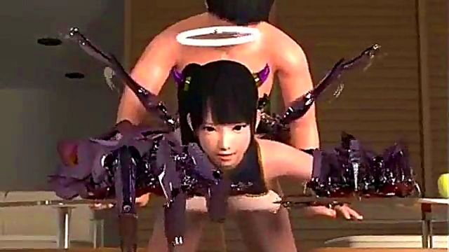 Horny Schoolgirls Get Monster Gangbanged In 3D Hentai Anime Action