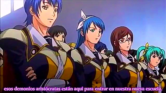 Horny Harem Schoolgirls With Big Tits Get Discipline Lesson In Anime Paradise